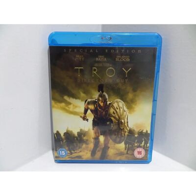 Warner Bros Troy 2008 Blu-ray Region 2 Warner Bros Troy 2008 Blu-ray Region 2