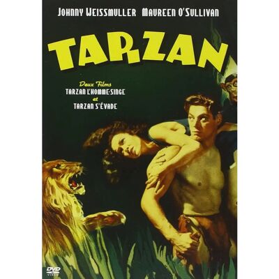 Warner Home Video - Richard Thorpe - DVD - 185 Min - Französischer Import - Tarzan s'évade - Tarzan l'homme singe Warner Home Video - Richard Thorpe - DVD - 185 Min - Französischer Import - Tarzan s'évade - Tarzan l'homme singe