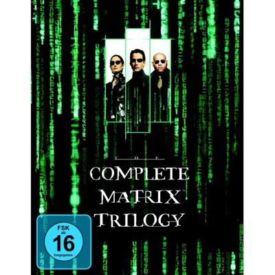 Warner Home Die komplette Matrix-Trilogie - Blu-ray - 16+ Region B Warner Home Die komplette Matrix-Trilogie - Blu-ray - 16+ Region B