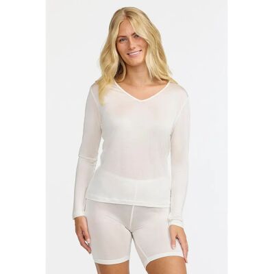 Damella 46/48 Natursilke topp - Top Damella 46/48 Natursilke topp - Top
