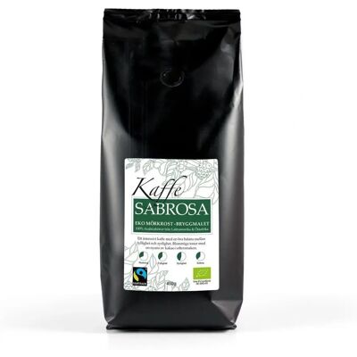 Nordic Generic Brands - Kaffe SABROSA Eko Mörkrost 450g - Mörkrost - Arabica 100% - Kaffe Nordic Generic Brands - Kaffe SABROSA Eko Mörkrost 450g - Mörkrost - Arabica 100% - Kaffe