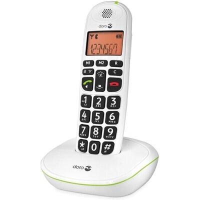 Doro PhoneEasy 100w Weiß - Schnurloses Seniorentelefon Doro PhoneEasy 100w Weiß - Schnurloses Seniorentelefon
