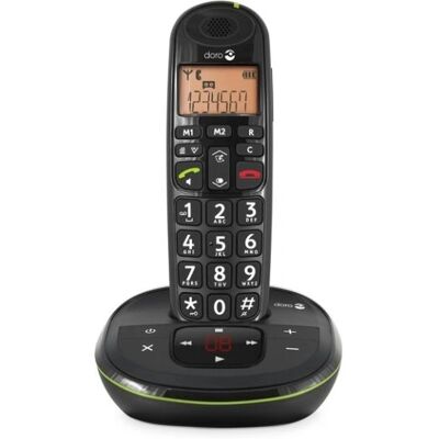 Doro PhoneEasy 105wr - Schnurloses DECT-Telefon - Anruferkennung Doro PhoneEasy 105wr - Schnurloses DECT-Telefon - Anruferkennung