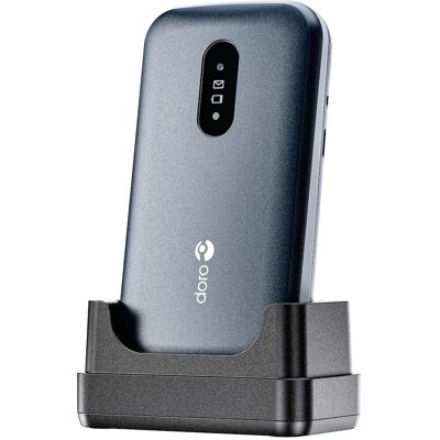 Doro 2820 - Teléfono básico 4G - Azul/Blanco Doro 2820 - Teléfono básico 4G - Azul/Blanco