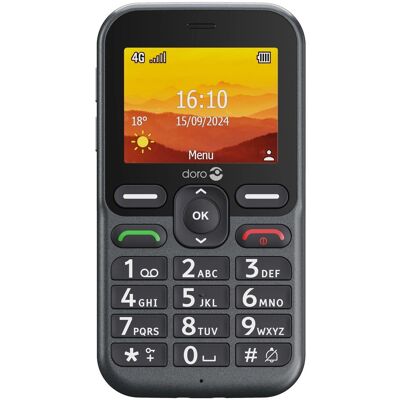 Doro Leva L10 - Téléphone Fonction 4G - Caméra 2 MP - 1150 mAh - Noir - Publicité Doro Leva L10 - Téléphone Fonction 4G - Caméra 2 MP - 1150 mAh - Noir - Publicité