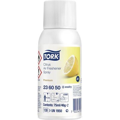 Tork 236050 Flüssiger Lufterfrischer Spray - Weiß Zitrus - 75ml Tork 236050 Flüssiger Lufterfrischer Spray - Weiß Zitrus - 75ml