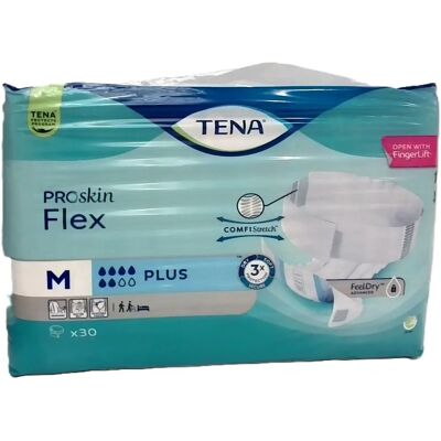 Tena Flex Plus Größe M 30 Stück - Inkontinenz Windeln Tena Flex Plus Größe M 30 Stück - Inkontinenz Windeln