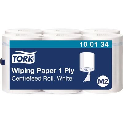Tork Advanced Wiper 415 - Allround aftørringspapir - 6 stk - Hvid Tork Advanced Wiper 415 - Allround aftørringspapir - 6 stk - Hvid