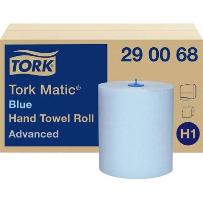 Tork Advanced Blaue Papierhandtücher - Lebensmittelsicher, 150m Tork Advanced Blaue Papierhandtücher - Lebensmittelsicher, 150m