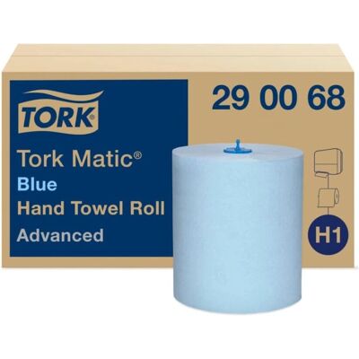 Tork Blå Handduk Rulle - 150m - 2-Lager - Passar till H1 Dispenser Tork Blå Handduk Rulle - 150m - 2-Lager - Passar till H1 Dispenser