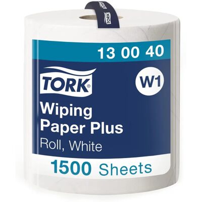 Tork Weiße Mehrzweck-Reinigungstücher - 420 Performance, 1500 Blätter Tork Weiße Mehrzweck-Reinigungstücher - 420 Performance, 1500 Blätter