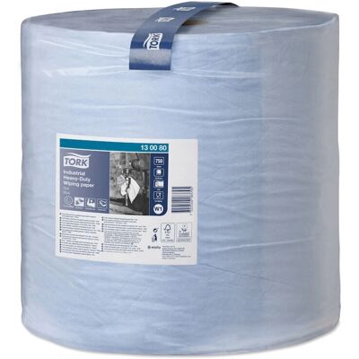 Tork 130080 Toallas de Papel Azules de Alta Resistencia - Papel Towels Tork 130080 Toallas de Papel Azules de Alta Resistencia - Papel Towels
