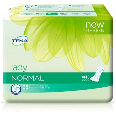 Tena Lady Normal Incontinence Pads - Highly Absorbent Tena Lady Normal Incontinence Pads - Highly Absorbent