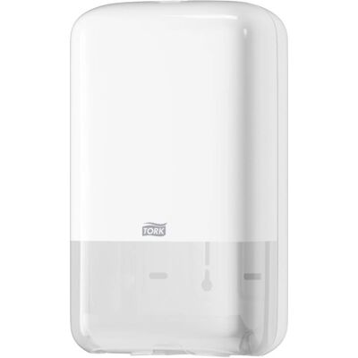 Tork Vit Plast Toalettpapper Dispenser - Toalettpappershållare Tork Vit Plast Toalettpapper Dispenser - Toalettpappershållare