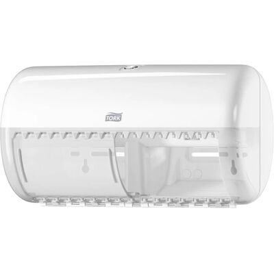 Tork 557000 WC-papírtartó - Fehér, Műanyag, Tartós Tork 557000 WC-papírtartó - Fehér, Műanyag, Tartós