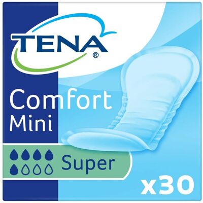 TENA Comfort Mini Super - 800ml, 30 Stück - Inkontinenzschutz TENA Comfort Mini Super - 800ml, 30 Stück - Inkontinenzschutz