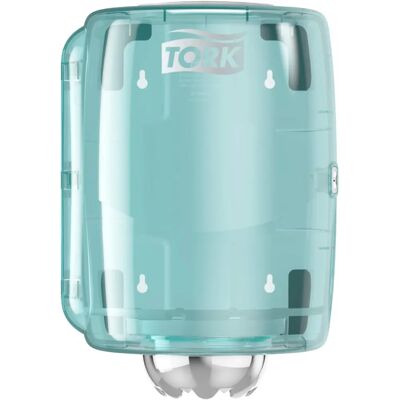 Distribuidor TORK - 356x248x232 mm - turquesa/branco - profissional Distribuidor TORK - 356x248x232 mm - turquesa/branco - profissional
