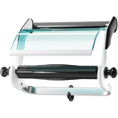 Tork Performance Wall Dispenser - White/Turquoise - Paper Towel Dispenser Tork Performance Wall Dispenser - White/Turquoise - Paper Towel Dispenser
