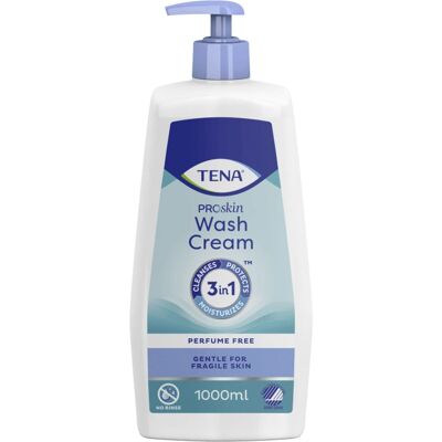 Tena Hudpleie - Sensitive & Duftfri - 1000ml Tena Hudpleie - Sensitive & Duftfri - 1000ml