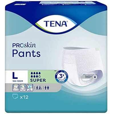 Tena Pantalones Super ConfioFit - L (12 ud.) Tena Pantalones Super ConfioFit - L (12 ud.)