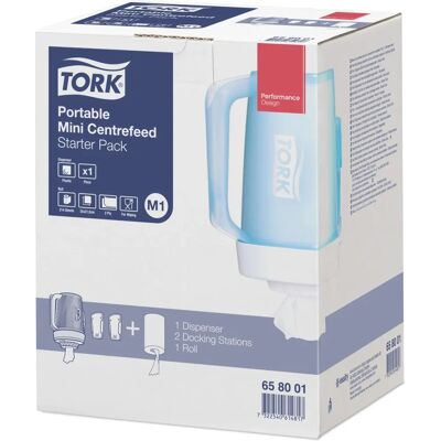 Tork Model 658001 Draagbare centrale papierhanddoekdispenser - Dispenser Tork Model 658001 Draagbare centrale papierhanddoekdispenser - Dispenser