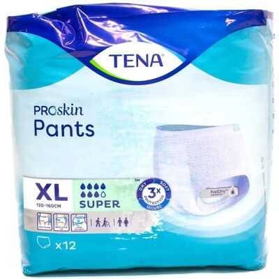Tena Pants Super ConfioFit - XL (12 pc.) Tena Pants Super ConfioFit - XL (12 pc.)