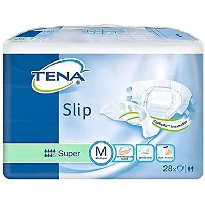 Tena Super Incontinence Diapers - Medium Tena Super Incontinence Diapers - Medium