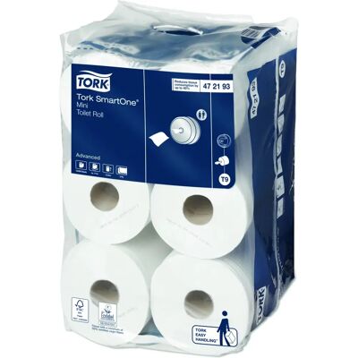 Tork 472193 Toalettpapper - 111,6m - Vit Tork 472193 Toalettpapper - 111,6m - Vit