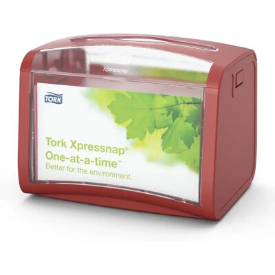 TORK 272612 Roter Spender - N4-System, 15,5x20,1x15 cm TORK 272612 Roter Spender - N4-System, 15,5x20,1x15 cm