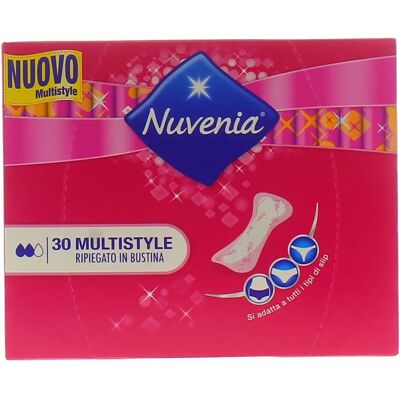 Nuvenia Multistyle 30 Proteggi-Slip - Assorbenti per incontinenza Nuvenia Multistyle 30 Proteggi-Slip - Assorbenti per incontinenza