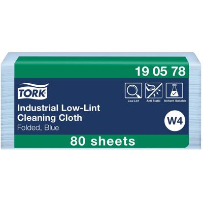 Tork Kék Porgyulladásmentes Törlőruha - Tisztítókendő Tork Kék Porgyulladásmentes Törlőruha - Tisztítókendő