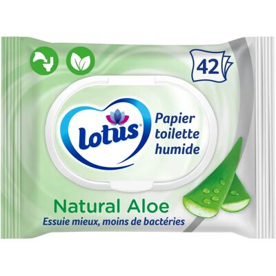 Lotus Aloe Soft Moist - 42 Tücher - 6 Packungen - Toiletten-Feuchttücher Lotus Aloe Soft Moist - 42 Tücher - 6 Packungen - Toiletten-Feuchttücher