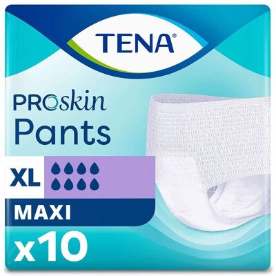 TENA Maxi XL Incontinence Pants - Breathable, Discreet Fit TENA Maxi XL Incontinence Pants - Breathable, Discreet Fit