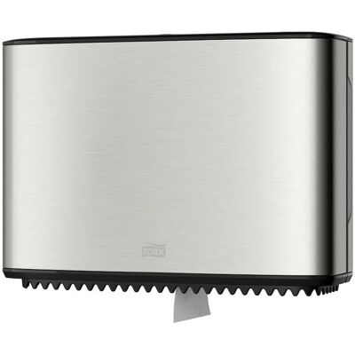 Tork 460006 Rostfritt stål toalettpappersdispenser - Hygienisk, Hög kapacitet, Modern Tork 460006 Rostfritt stål toalettpappersdispenser - Hygienisk, Hög kapacitet, Modern