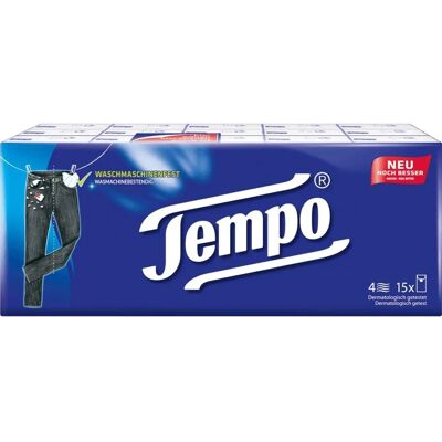 Tempo Weiße 4-Lagige Taschentücher - Tissue Paper Tempo Weiße 4-Lagige Taschentücher - Tissue Paper
