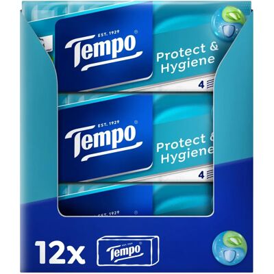 Tempo Protect - 4-Lagen Aloe Vera Antibakteriell Taschentuch Tempo Protect - 4-Lagen Aloe Vera Antibakteriell Taschentuch