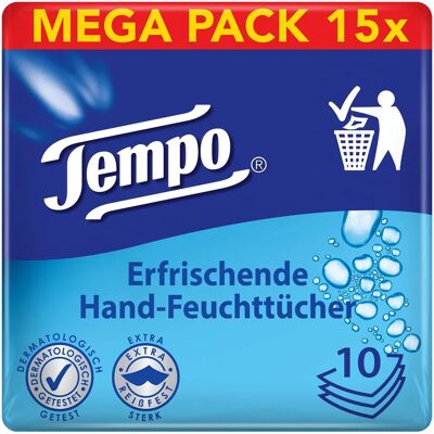 Tempo to go Classic 10 - Wilgotne chusteczki Tempo to go Classic 10 - Wilgotne chusteczki