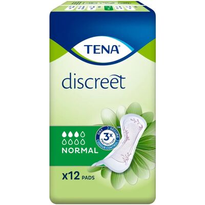 Tena Lady Discreetinkontinenssipuikot Normaali - Kevyt vuotojen suoja Tena Lady Discreetinkontinenssipuikot Normaali - Kevyt vuotojen suoja