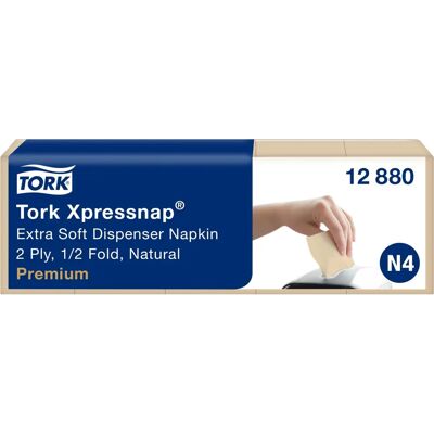 Tork Natur Papierservietten 213x165mm - 1000 Stück Tork Natur Papierservietten 213x165mm - 1000 Stück