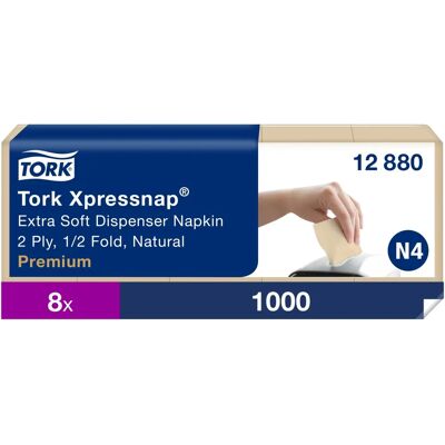Servilletas Naturales Tork Suaves 1000 Unidades - Servilletas Servilletas Naturales Tork Suaves 1000 Unidades - Servilletas