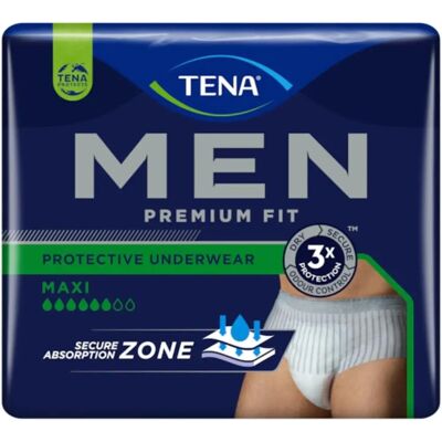 Tena Men Premium Fit Schutzunterhose Level 4 - Schutzunterwäsche Tena Men Premium Fit Schutzunterhose Level 4 - Schutzunterwäsche