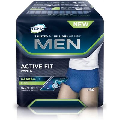 Tena Men Active Fit Pants Plus S/M - Inkontinenzslips Tena Men Active Fit Pants Plus S/M - Inkontinenzslips