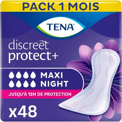 TENA Lady Maxi Noche Protectores - 48 Pack TENA Lady Maxi Noche Protectores - 48 Pack