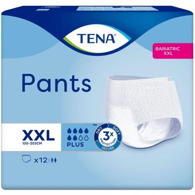 TENA Bariatric Plus XXL Inkontinensbyxor - Incontinence Pants TENA Bariatric Plus XXL Inkontinensbyxor - Incontinence Pants