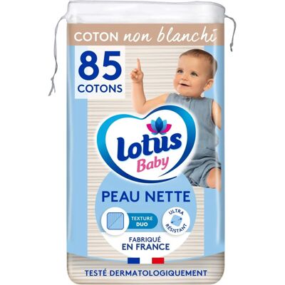Lotus Baby Peau Nette Cotons X85 - Paquet 85 - Publicité Lotus Baby Peau Nette Cotons X85 - Paquet 85 - Publicité