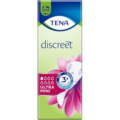 TENA Discreet Ultra Mini Damenbinde - Inkontinenzprodukt TENA Discreet Ultra Mini Damenbinde - Inkontinenzprodukt