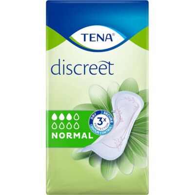 Tena Serviettes Hygiéniques Discrètes - Protège-Pads - Publicité Tena Serviettes Hygiéniques Discrètes - Protège-Pads - Publicité