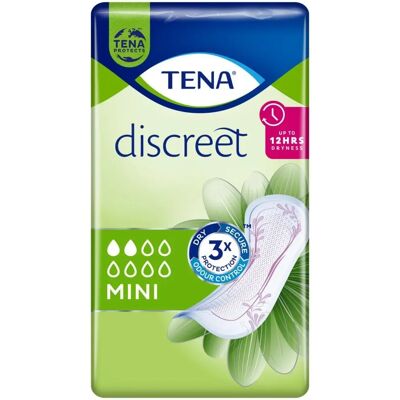 TENA Lady discret mini - Protections urinaires - 30 pièces - Publicité TENA Lady discret mini - Protections urinaires - 30 pièces - Publicité