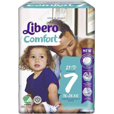 Fraldas Libero Comfort - Bebê 16-26kg Fraldas Libero Comfort - Bebê 16-26kg
