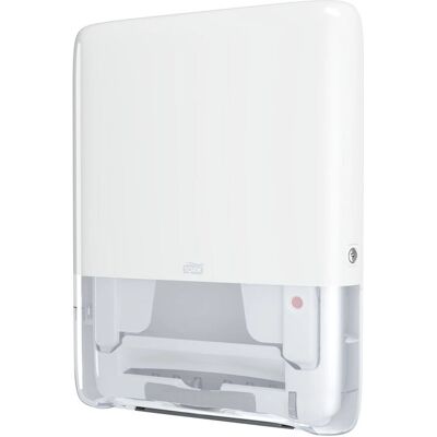 Tork PeakServe Handduksdispenser - Vit - Kompakt & Snabb Tork PeakServe Handduksdispenser - Vit - Kompakt & Snabb